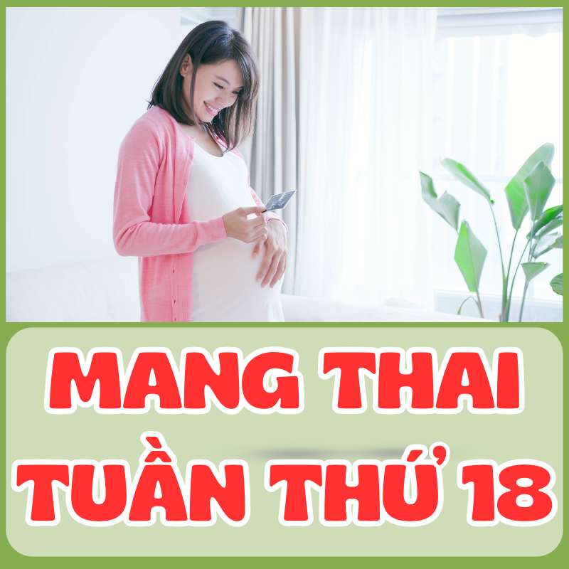 Mẹ bầu mang thai tuần thứ 18 xinh đẹp rạng ngời